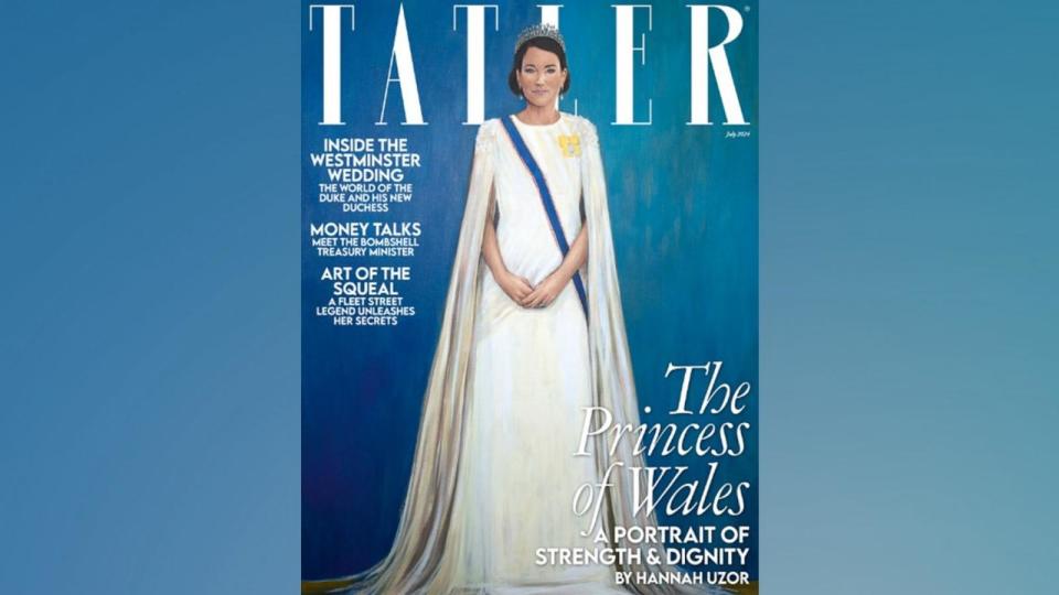 PHOTO: The Princess of Wales is shown on the cover of Tatler Magazine. (Tatler)