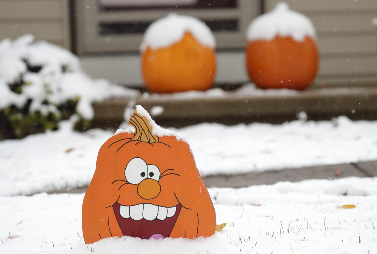 Snow is in the forecast Tuesday, October 31, 2023, in Appleton, Wis. 
Dan Powers/USA TODAY NETWORK-Wisconsin.