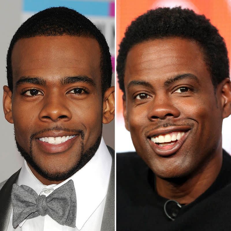 <p>R’n’B Crooner Mario Dewar Barrett, better known by just his moniker, is aware that his celebrity lookalike is comedian, Chris Rock. </p><p><a href="https://www.youtube.com/watch?v=XuJ6aQOq8eg" rel="nofollow noopener" target="_blank" data-ylk="slk:In a 2018, interview" class="link ">In a 2018, interview</a> the ‘Let Me Love You’ musician explains that while traveling the mix up happens at least ‘twice’ - he even goes as to far as to joke about whether he and Rock are truly related.</p>
