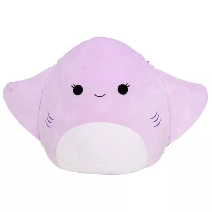 <p>Aziza the Stingray 16</p><p>target.com</p><p>$19.99</p><p><a href="https://go.redirectingat.com?id=74968X1596630&url=https%3A%2F%2Fwww.target.com%2Fp%2Fsquishmallows-aziza-the-stingray-16-34-plush%2F-%2FA-82243445&sref=https%3A%2F%2Fwww.seventeen.com%2Flove%2Fa20368%2Faffordable-boyfriend-valentines-day-gifts%2F" rel="nofollow noopener" target="_blank" data-ylk="slk:Shop Now;elm:context_link;itc:0;sec:content-canvas" class="link ">Shop Now</a></p><span class="copyright">target.com</span>