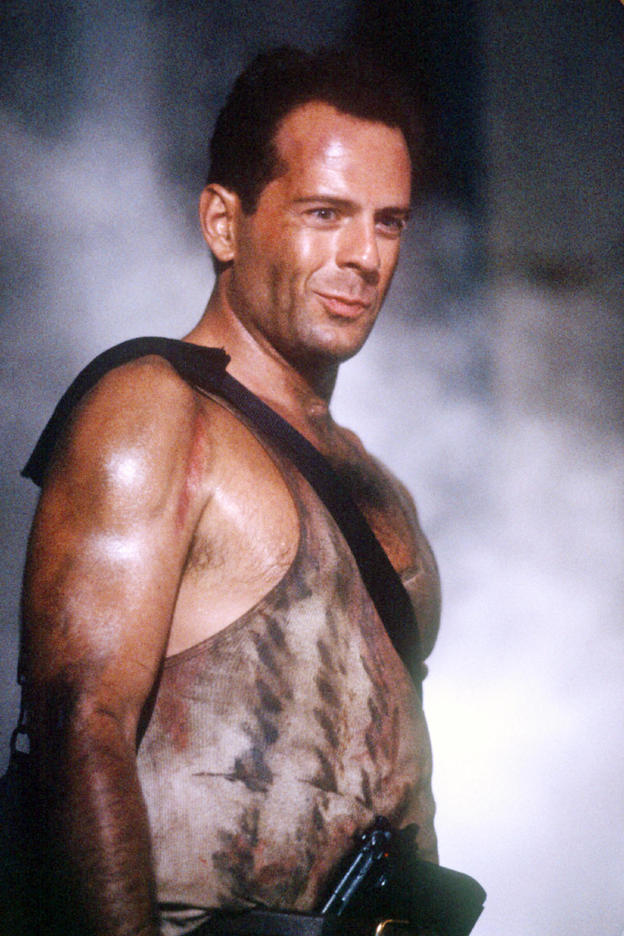Bruce Willis, as John McClane, helped 