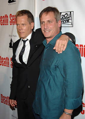 Kevin Bacon and producer John Hegeman at the New York premiere of 20th Century Fox's Death Sentence