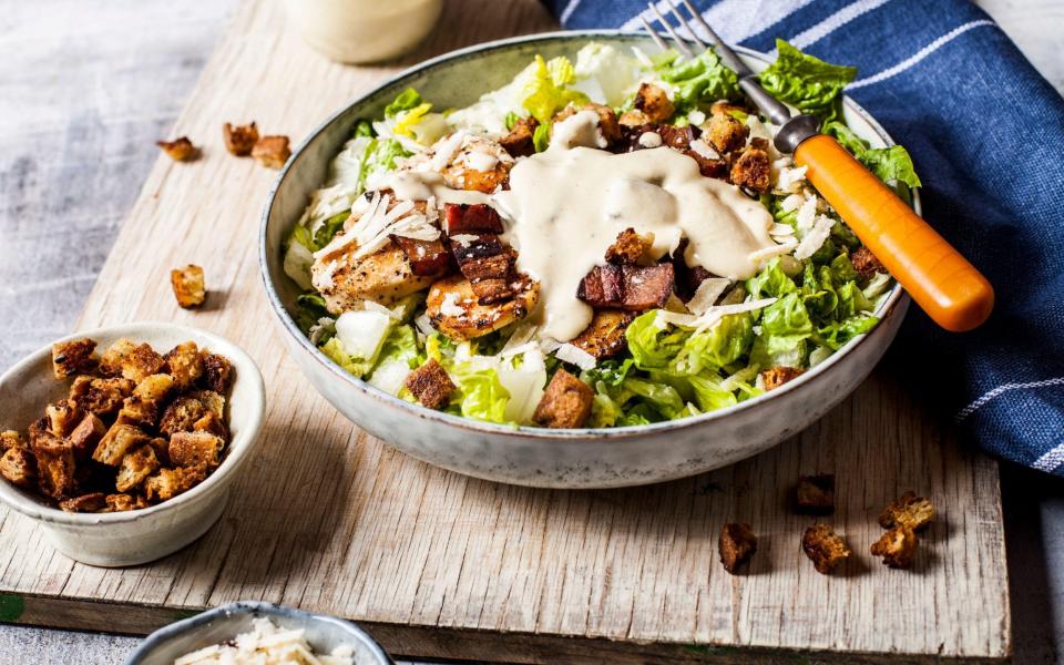 Despite seeming the most American of lunch dishes, the first Caesar salad was whipped up in Tijuana, Mexico - Alamy 