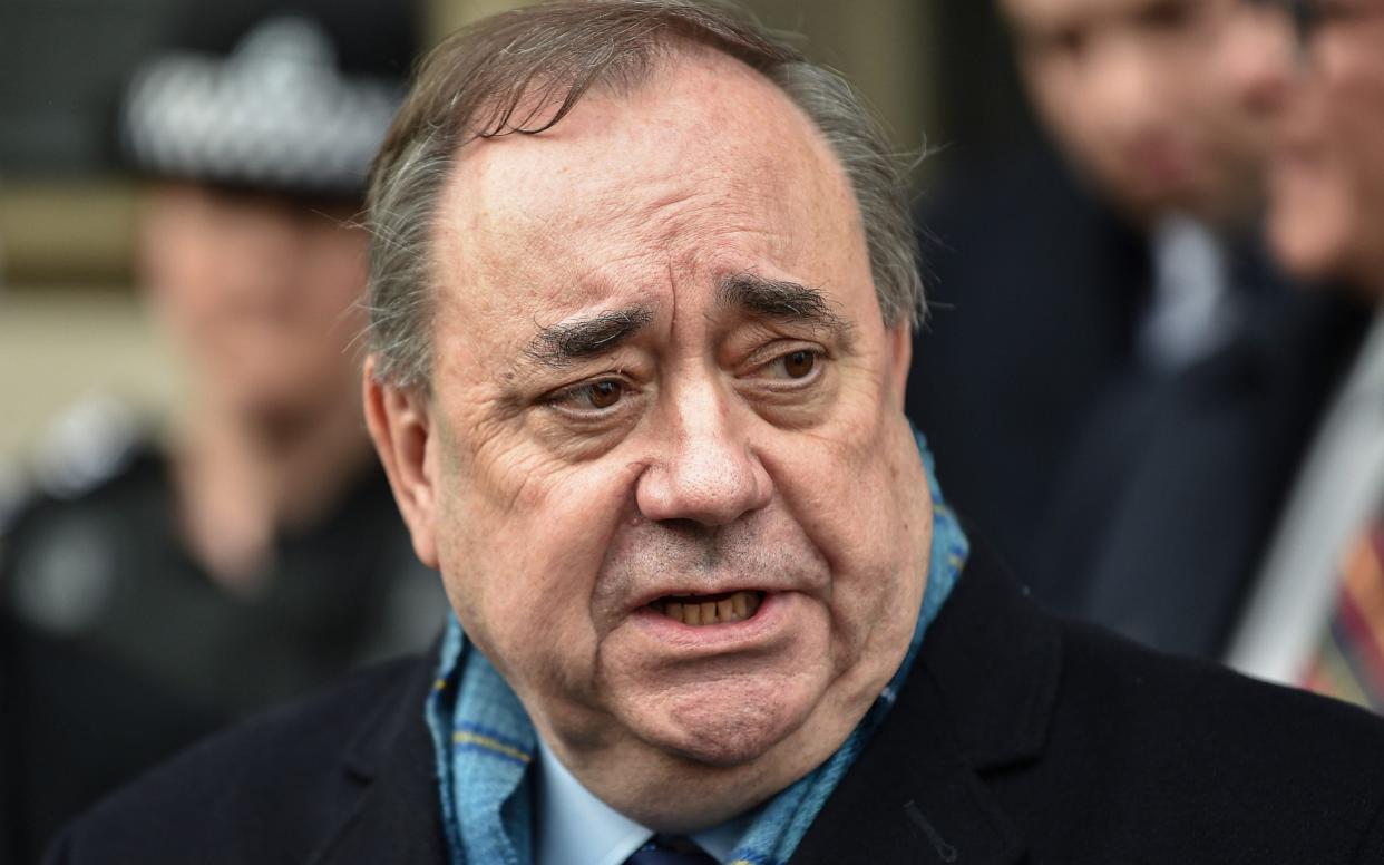 Alex Salmond has been told he cannot mention some documents obtained ahead of his criminal trial -  Jeff J Mitchell/Getty