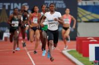 Athletics - Diamond League - Charlety Stadium, Paris, France - June 30, 2018 South Africa's Caster Semenya wins the women's 800m REUTERS/Charles Platiau