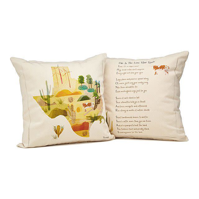 Ode to Home State Pillow