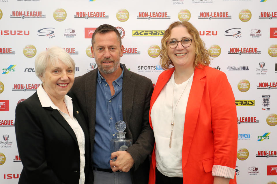 Mandy Freeman won the Isuzu Unsung Hero

