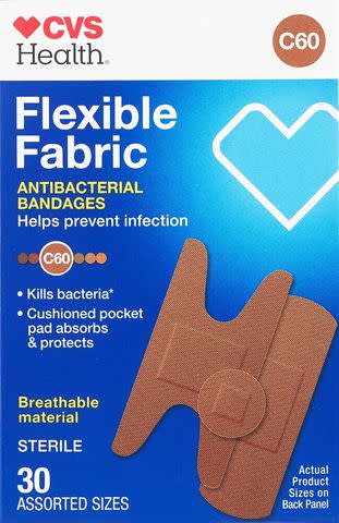 <p>CVS Health</p> CVS Health bandages.