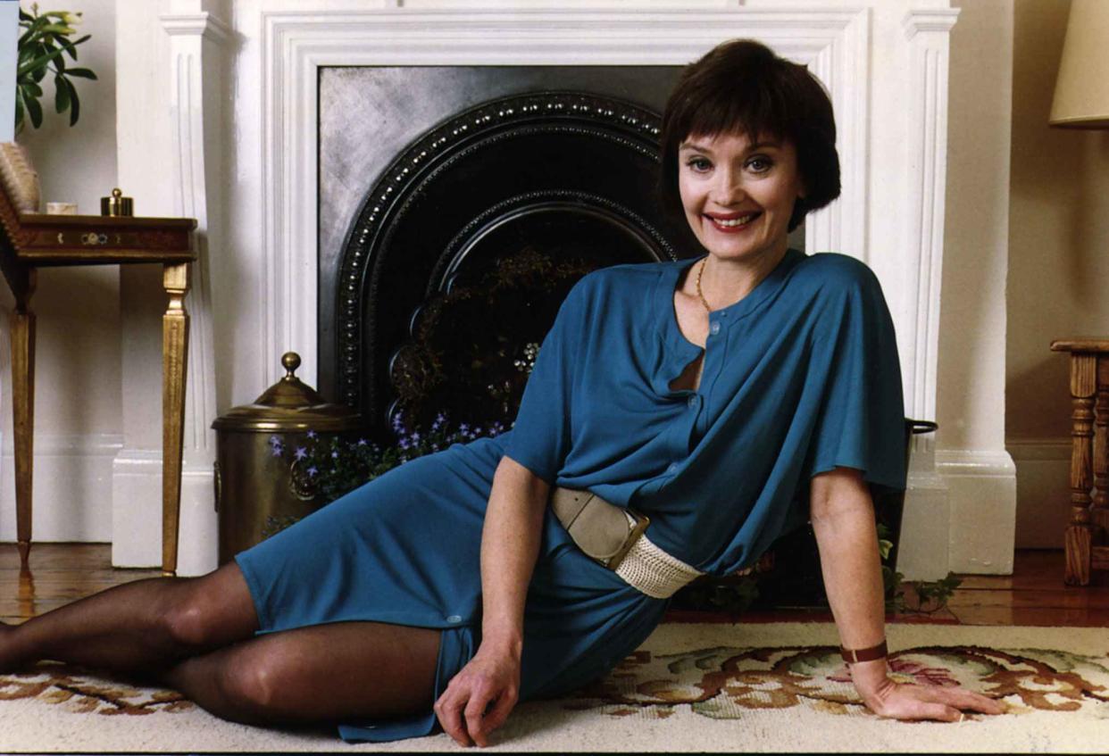 Nicola Pagett - January 1989.British Actress born in Cairo Egypt. (Photo by Nigel Wright/Mirrorpix/Getty Images)