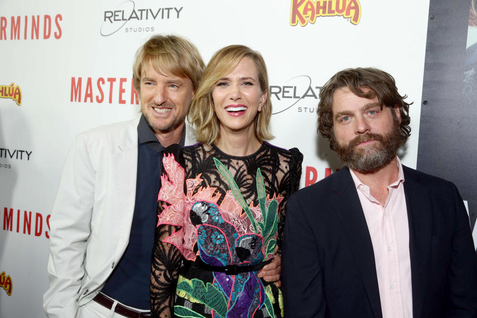 Owen Wilson, Kristen Wiig, Zach Galifianakis