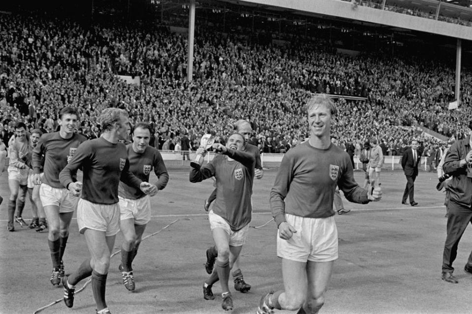 England’s World Cup winners Nobby Stiles, Jack Charlton, Ray Wilson and Martin Peters have all died of dementia (PA) (PA Archive)
