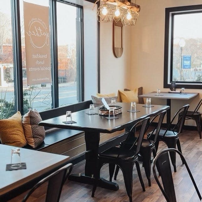 After six years in Pembroke, Gather, a breakfast and brunch restaurant, has relocated to Canton.