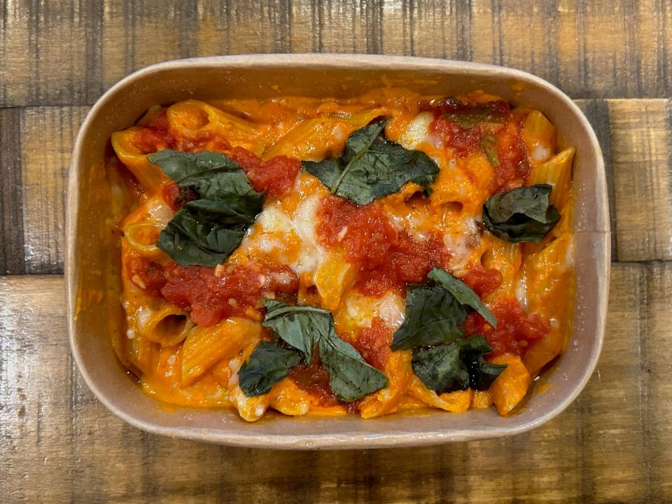 The "Penne, No Vodka" pasta from Goop Superfina