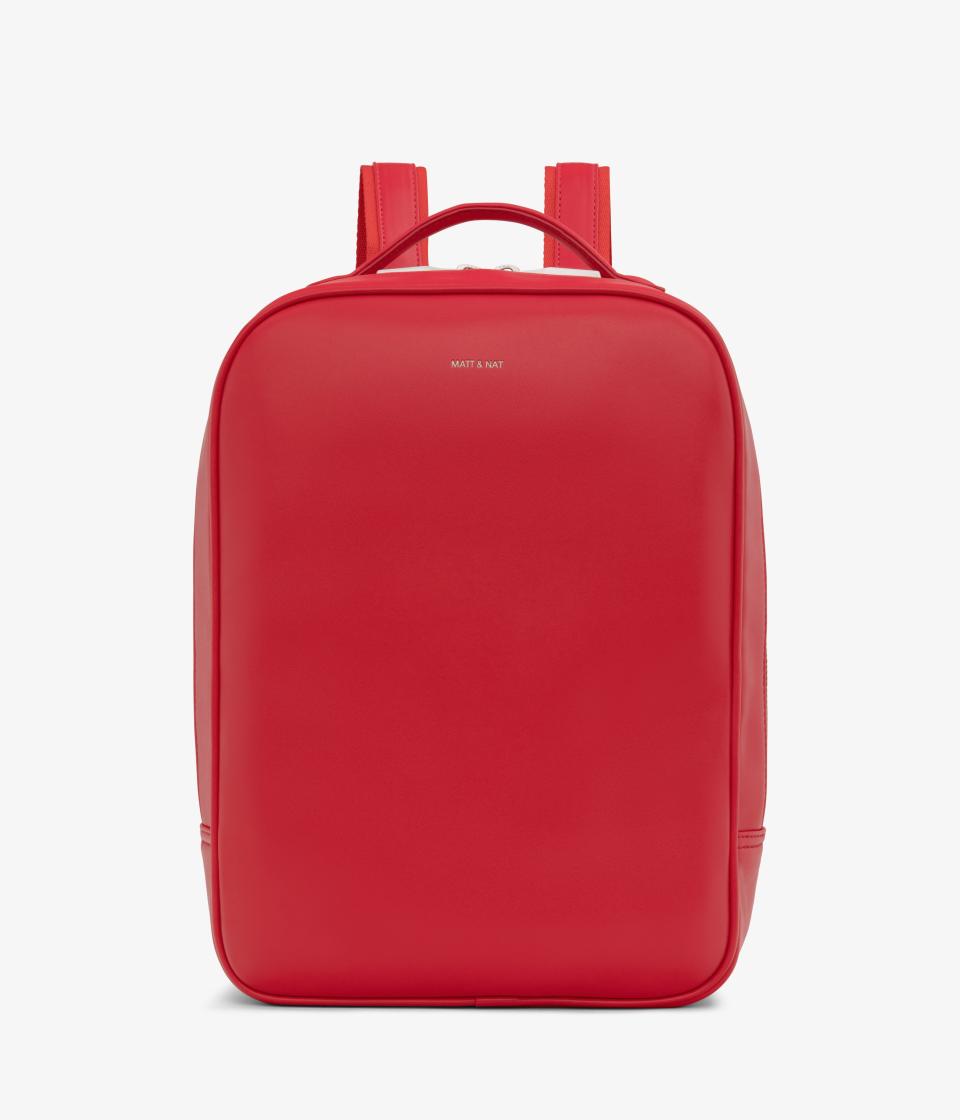 Alex Backpack in Pomegranate.