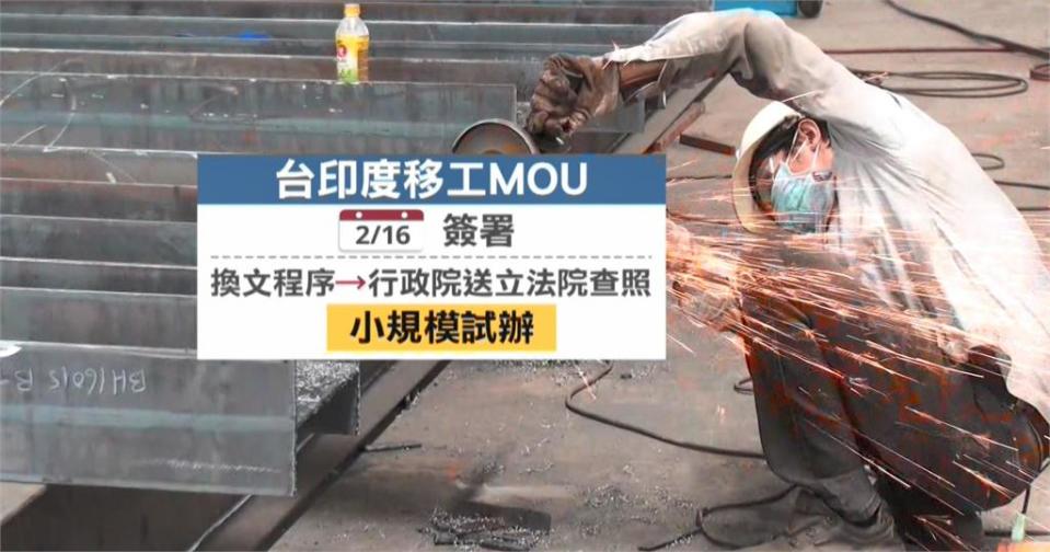 台灣印度簽署移工MOU　許銘春：不影響國內就業