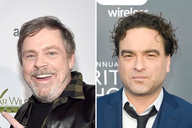 ‘big Bang Theory Star Johnny Galecki Says Mark Hamill Has A Surprising ‘roseanne Fixation Video 6395