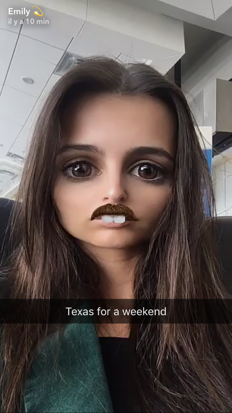 Le week-end des stars sur Snapchat