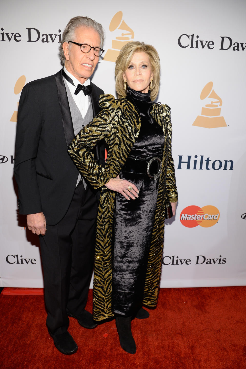 Jane Fonda attends the 2016 pre-Grammy Salute to Industry Icons ceremony honoring Irving Azoff at the Beverly Hilton Hotel on Feb. 14, 2016, in Beverly Hills, Calif. (Photo: Getty Images)