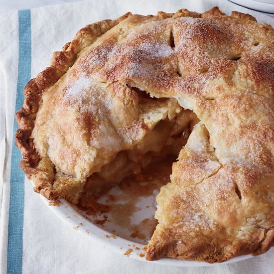 Double-Crust Apple-Apricot Pie