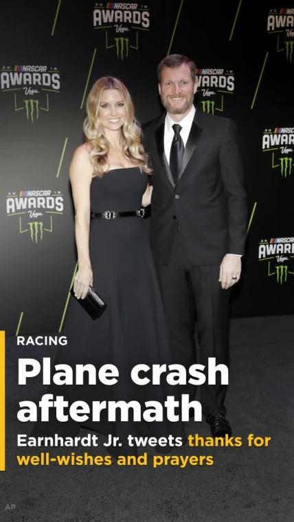 Dale Earnhardt Jr. releases statement, thanks for well-wishes and prayers after plane crash