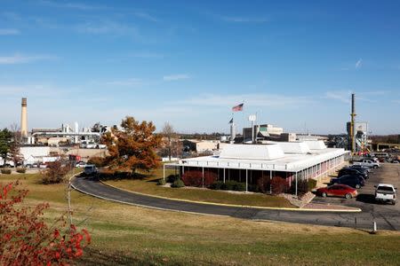 The Doe Run Company's Resource Recycling Facility is seen in Boss, Missouri, U.S. November 17, 2016. REUTERS/Whitney Curtis