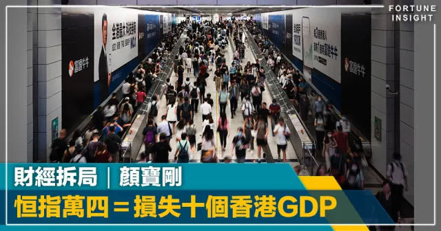 財經拆局｜恒指萬四＝損失十個香港GDP｜顏寶剛