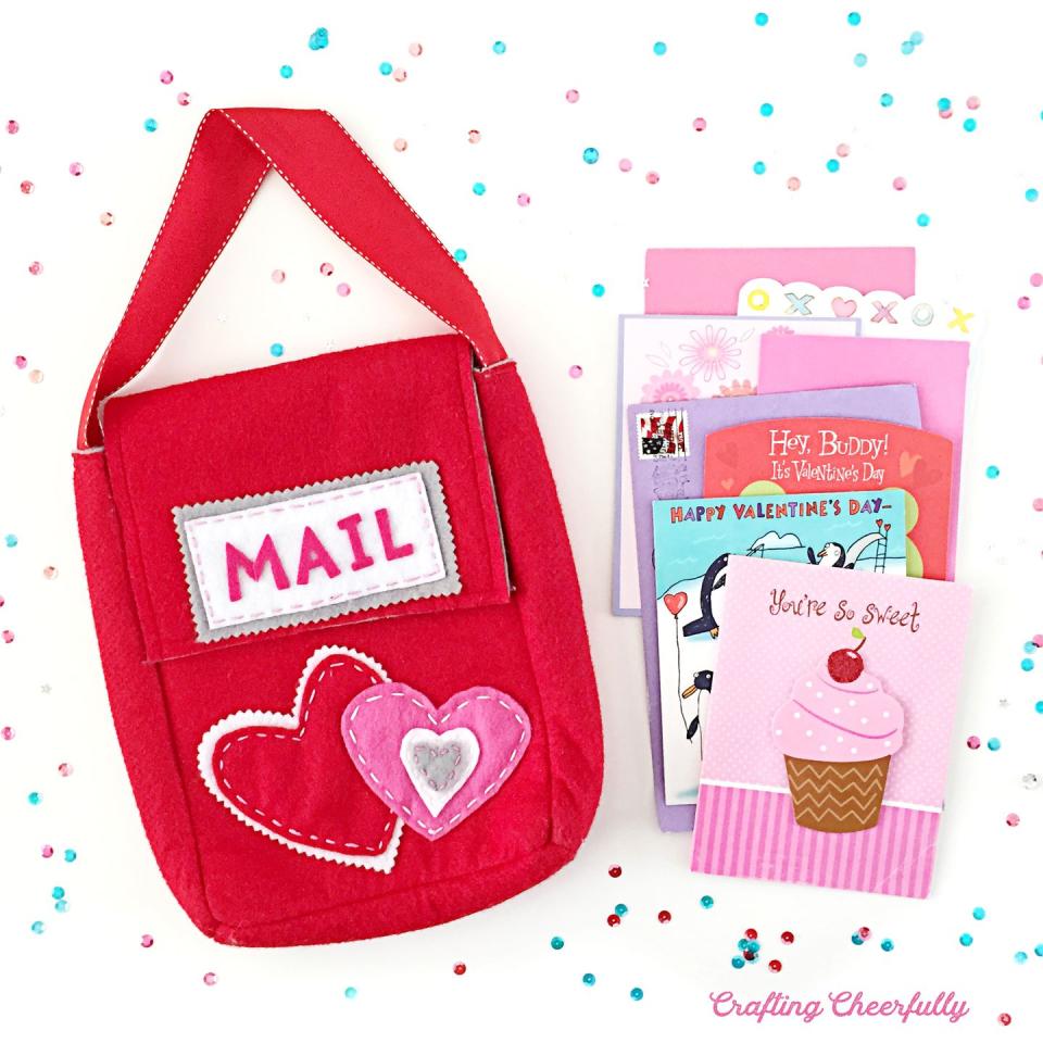 mailbag diy valentines day boxes