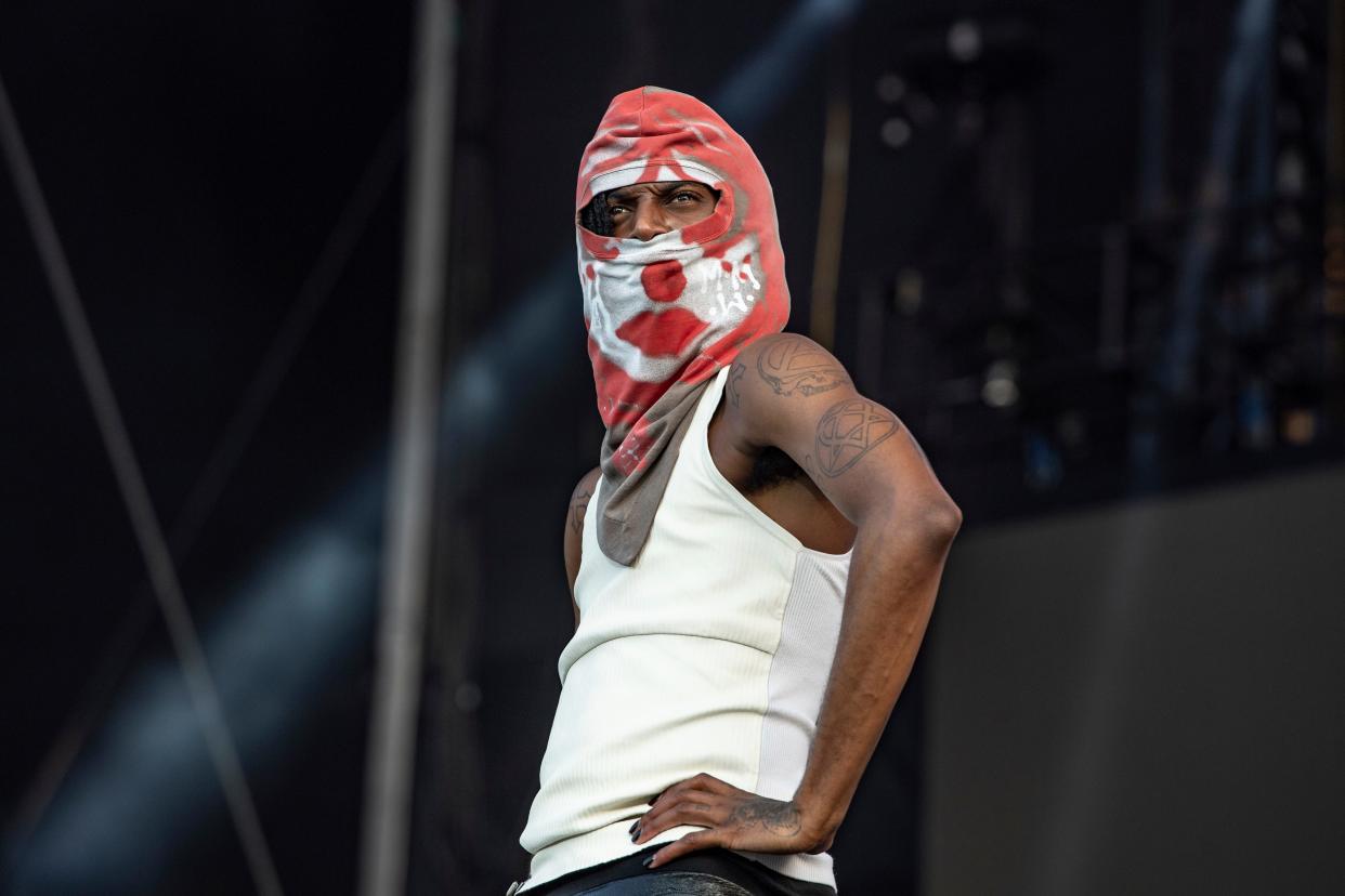 Playboi Carti performs on day one of the Lollapalooza Music Festival on Thursday, July 29, 2021, at Grant Park in Chicago.