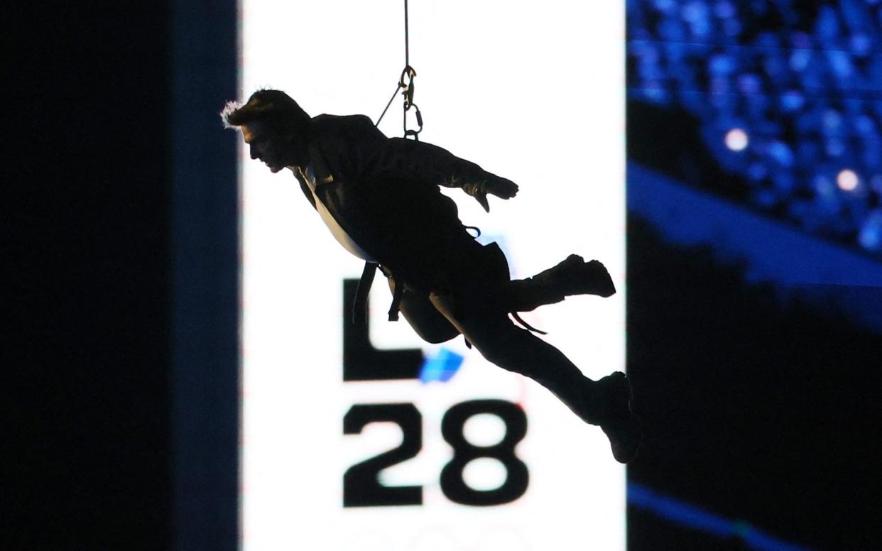 Tom Cruise helped launch the four-year cycle to LA 2028