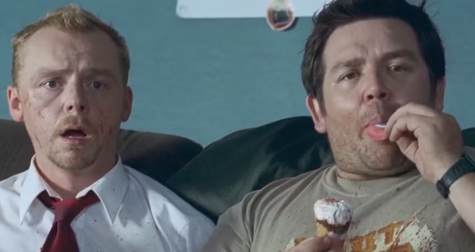 Screenshot from "Shaun of the Dead"