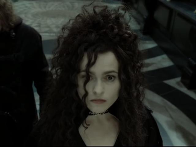 hermione as bellatrix in gringotts