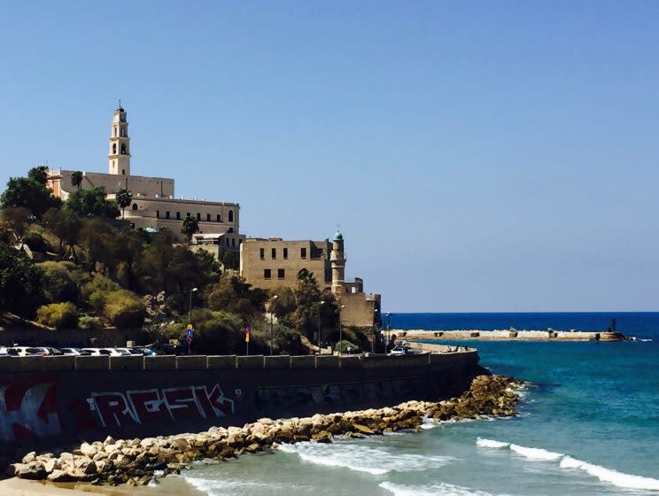 The ancient port of Jaffa