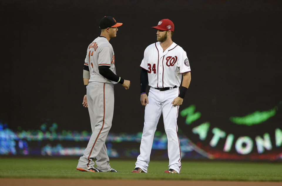 The markets for Bryce Harper and Manny Machado have consisted of just a handful of teams. (AP Photo/Nick Wass)