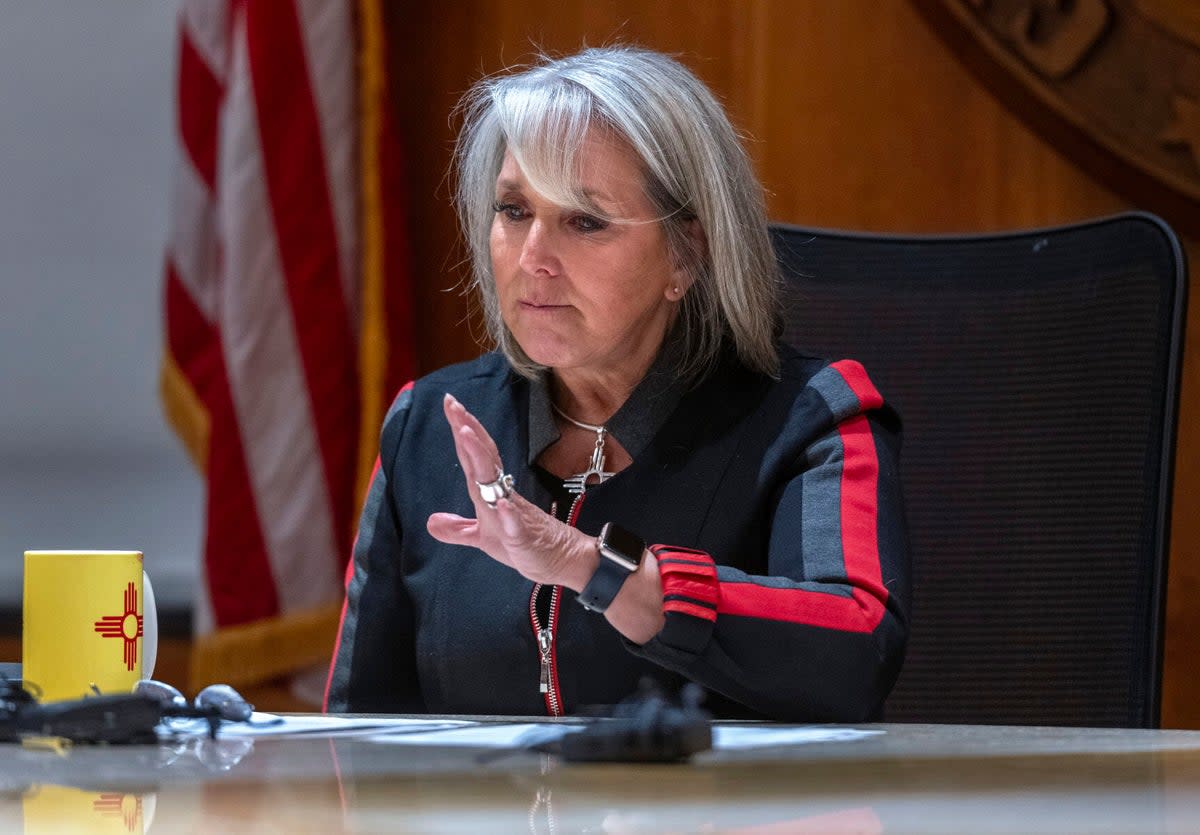 New Mexico Governor Michelle Lujan Grisham (AP)