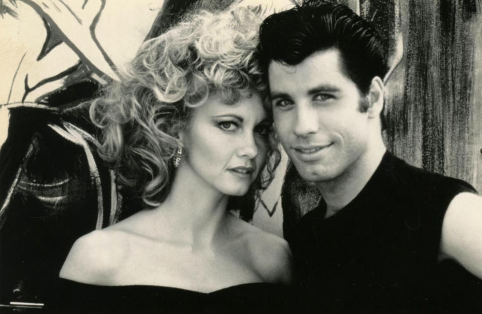 Gazette: Olivia Newton-John y John Travolta en Grease