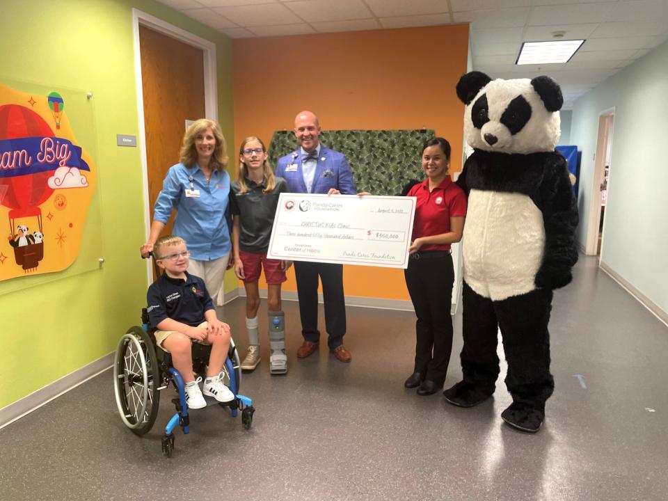 CHRISTUS Kids Clinic named a Panda Cares Center of Hope
