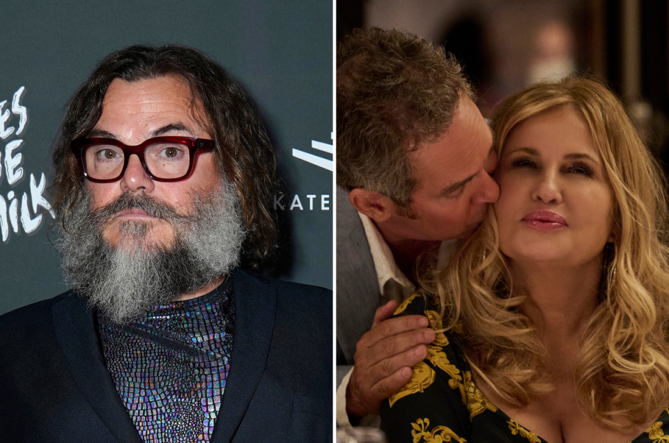Jack Black and Jennifer Coolidge on ‘The White Lotus’ (Getty Images / Max)