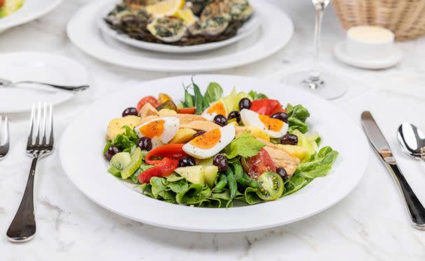 PHOTO: A Classic Nicoise Salad is pictured in an undated promotional image The Bedford by Martha Stewart. (Palm + Ocean Digital)