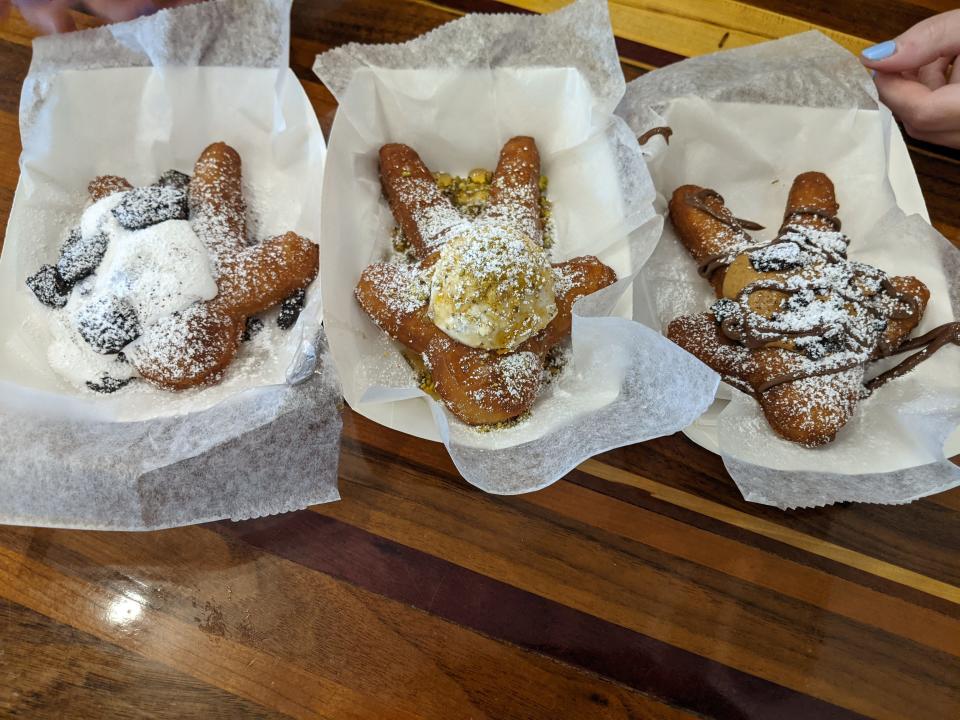 The Grave Expectations, Muddy Waters and Feta & Louise beignets at Voodoo Café