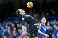 Football Soccer - Chelsea v Stoke City - Barclays Premier League - Stamford Bridge - 5/3/16 Stoke's Philipp Wollscheid Reuters / Stefan Wermuth Livepic