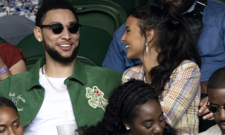 Ben Simmons with Maya Jama.