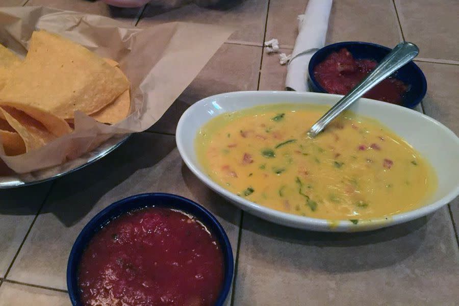 On the Border queso