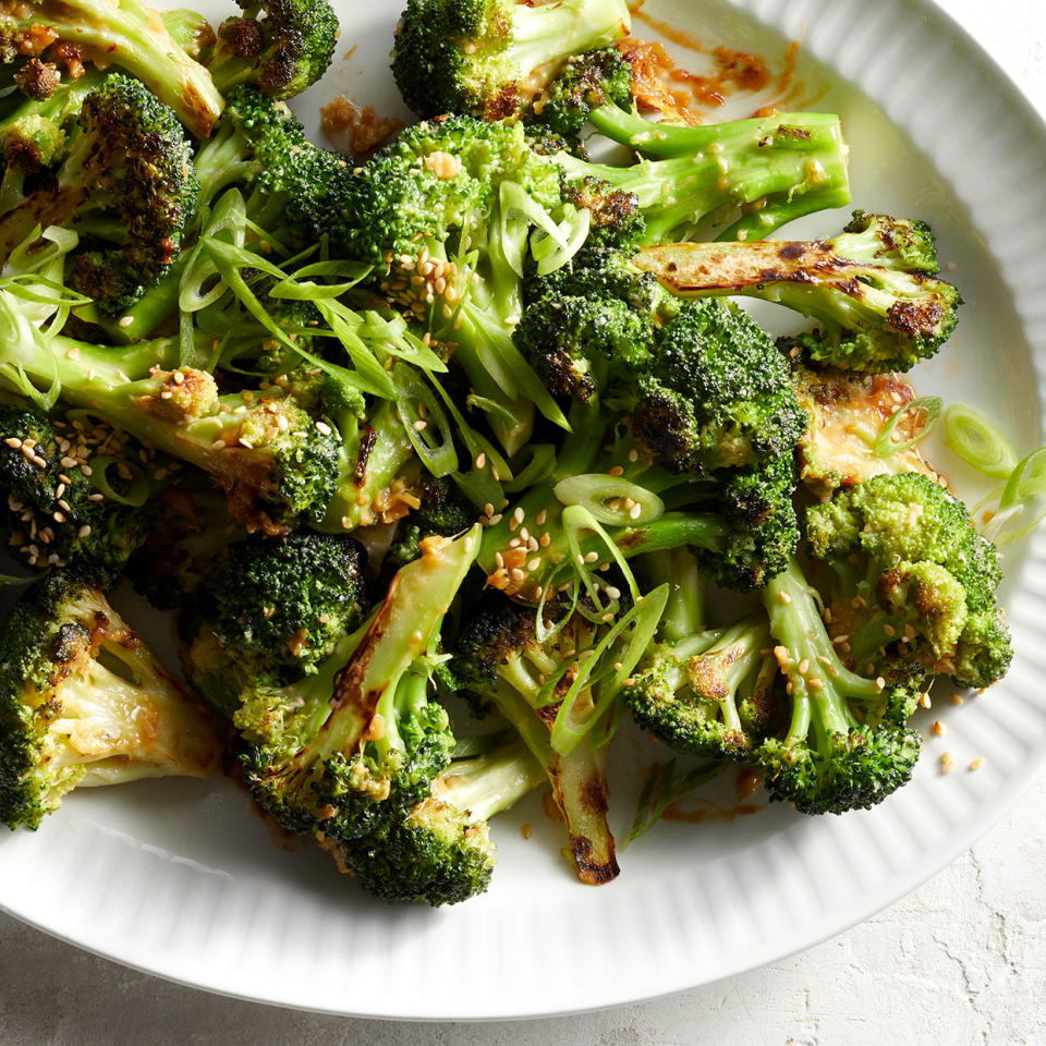 Ginger-&-Miso-Glazed Broccoli