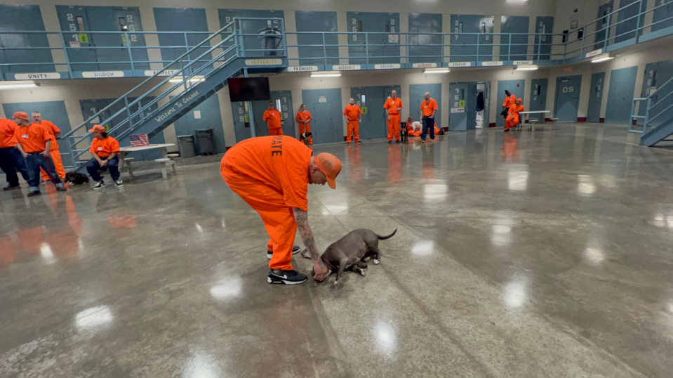 Pen Pals program at Allen Gamble Correctional Center. Image courtesy Oklahoma Department of Corrections.