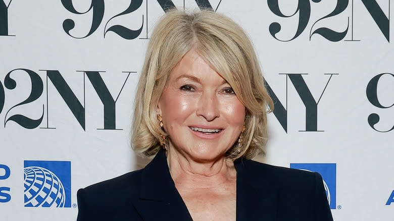 martha stewart smiling