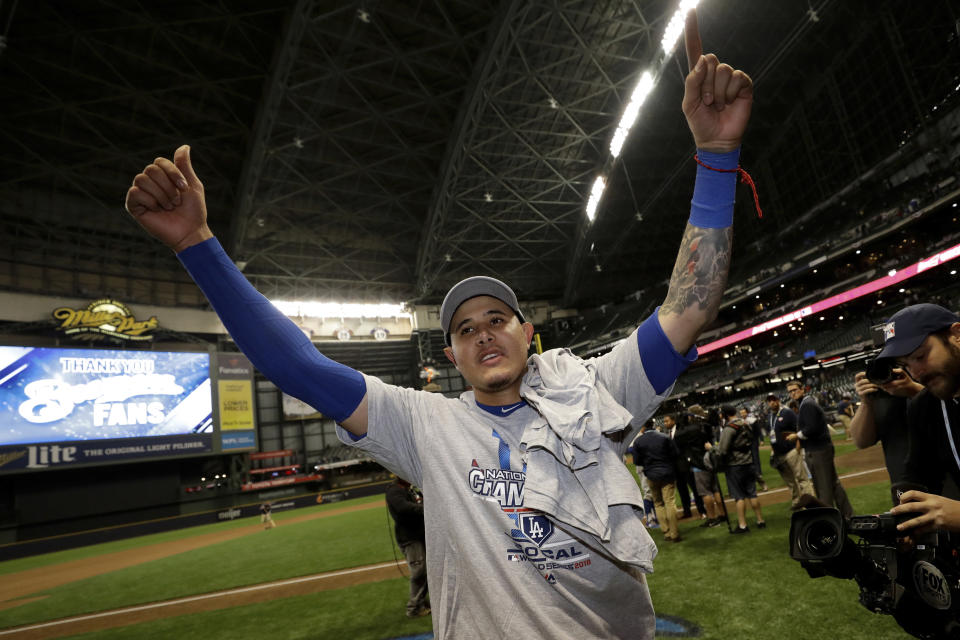 Manny Machado is going to sign with the Padres, but it’s too early to start selling his jersey. (AP Photo/Matt Slocum)