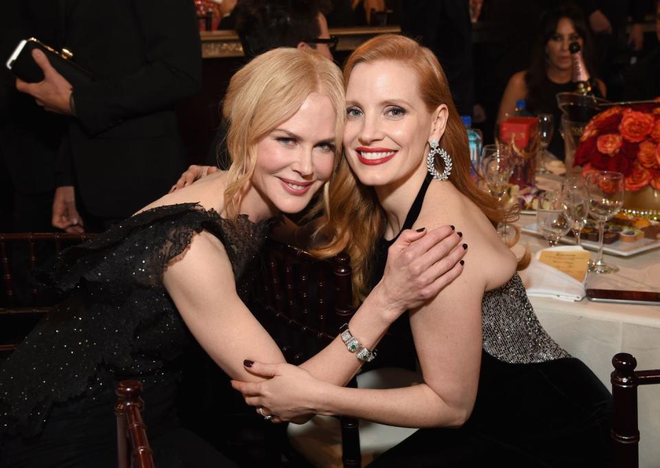 Nicole Kidman and Jessica Chastain