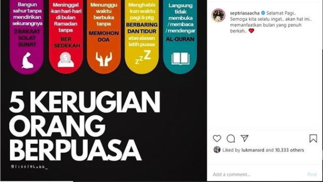 5 kerugian orang berpuasa