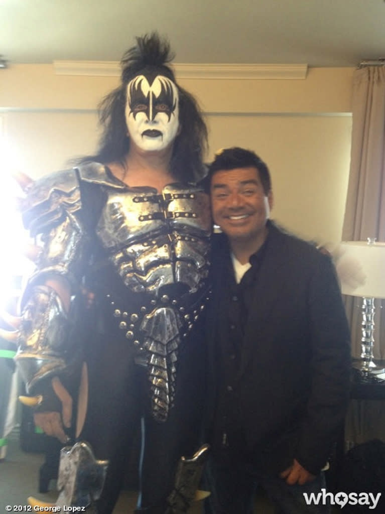 Gene Simmons, George Lopez