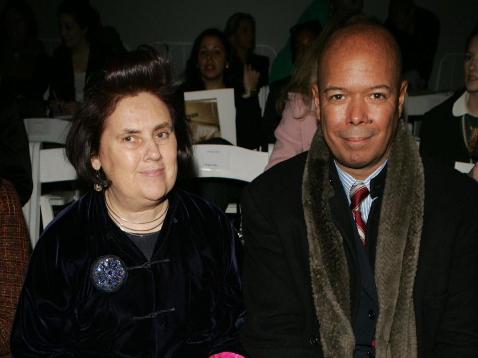 With Suzy Menkes in 2005 (Getty Images)